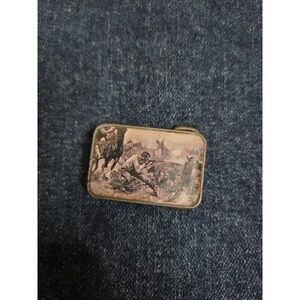 Women's Vintage Charlie Russell 'When Horse Flesh Comes High' Belt Buckle